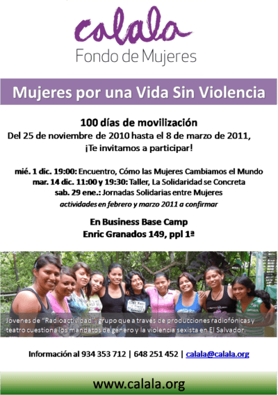 campaña 2010 calala mujeres por una vida sin violencia