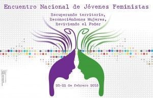 CartelEncuentro_JovenesFeministas_febrero2015