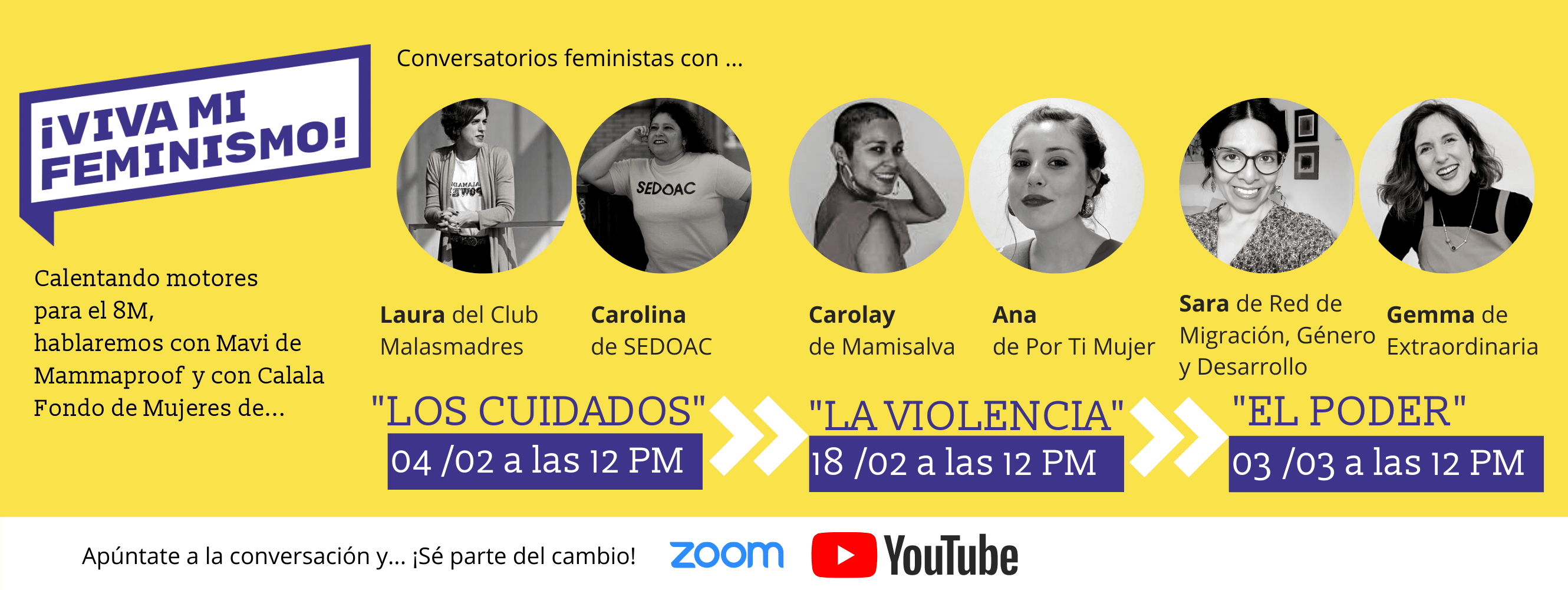 conversaciones viva mi feminismo calala