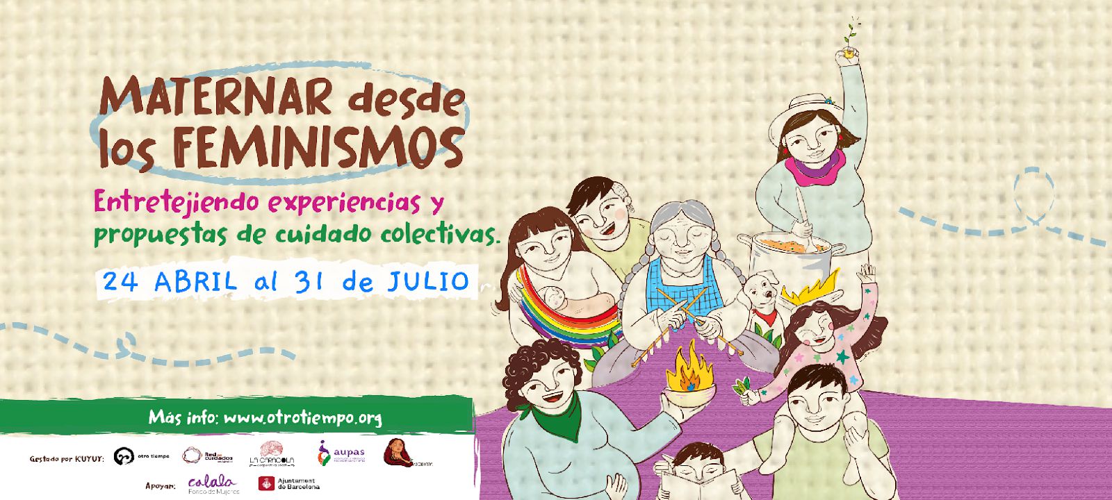 taller maternidades feminismos kuyuy