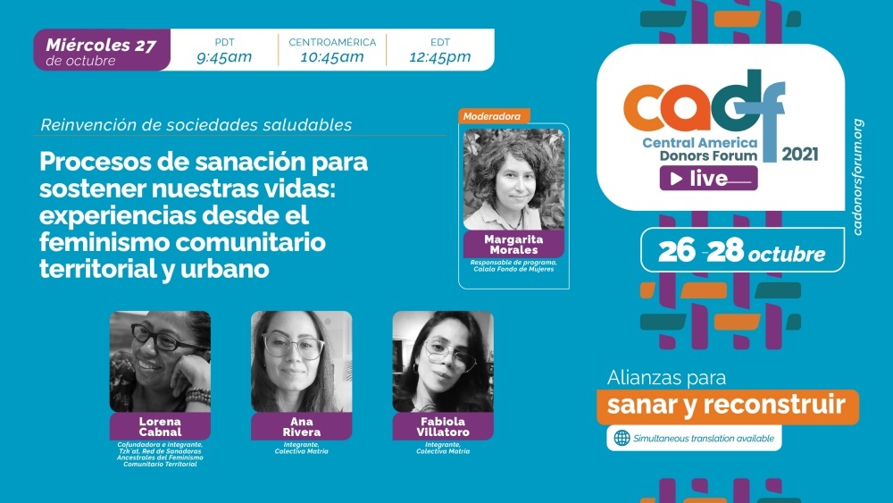 calala foro centroamericano donantes