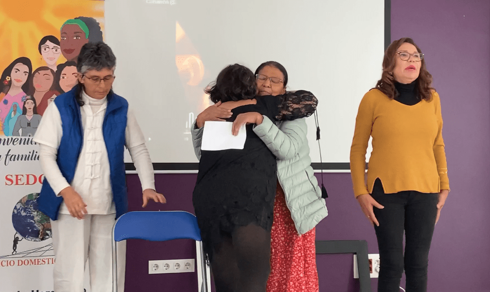 amalgama grupo mujeres migrantes apoyo calala