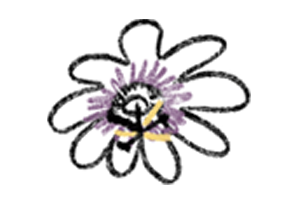 Ilustración Flor - Campaña Saca Pecho Calala